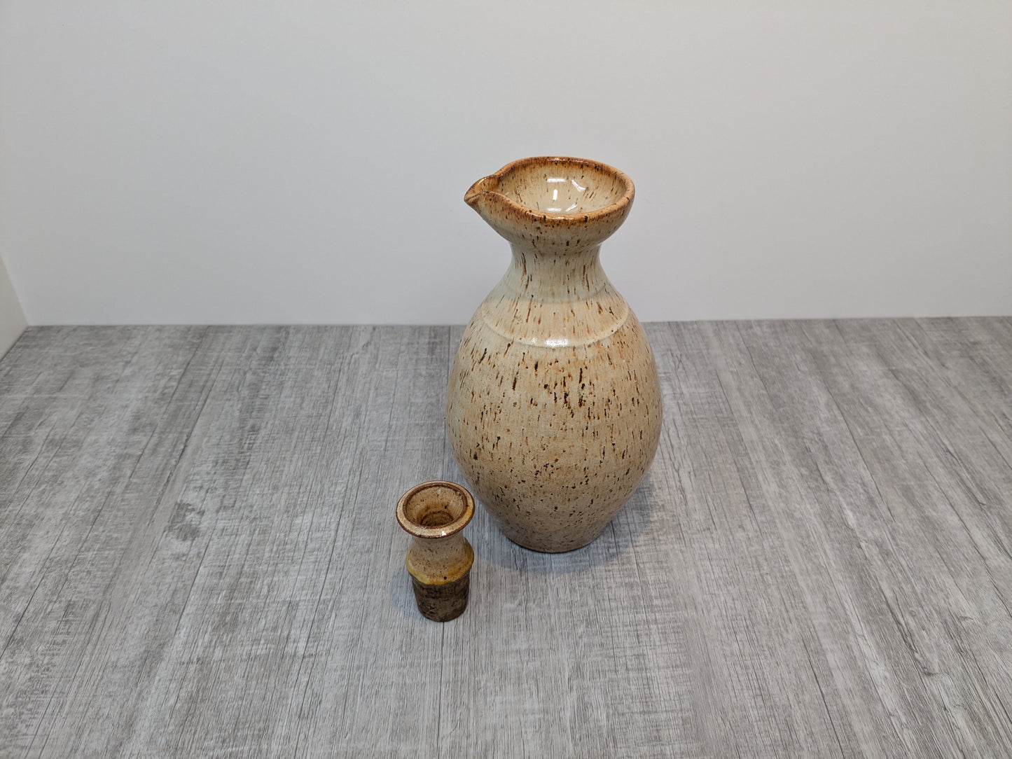 Meg Buckley Pottery | Stoneware Decanter or Vinegrette Dispenser