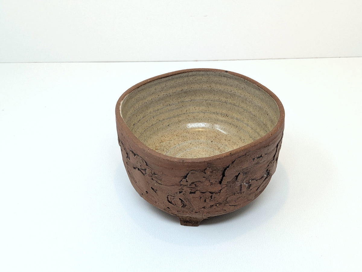 Meg Buckley Stoneware Jardiniere Planter | Textured Finish with Drainage Hole