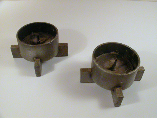 Industrial Heavy Duty Brutalist Candle Holders | Made in Austria