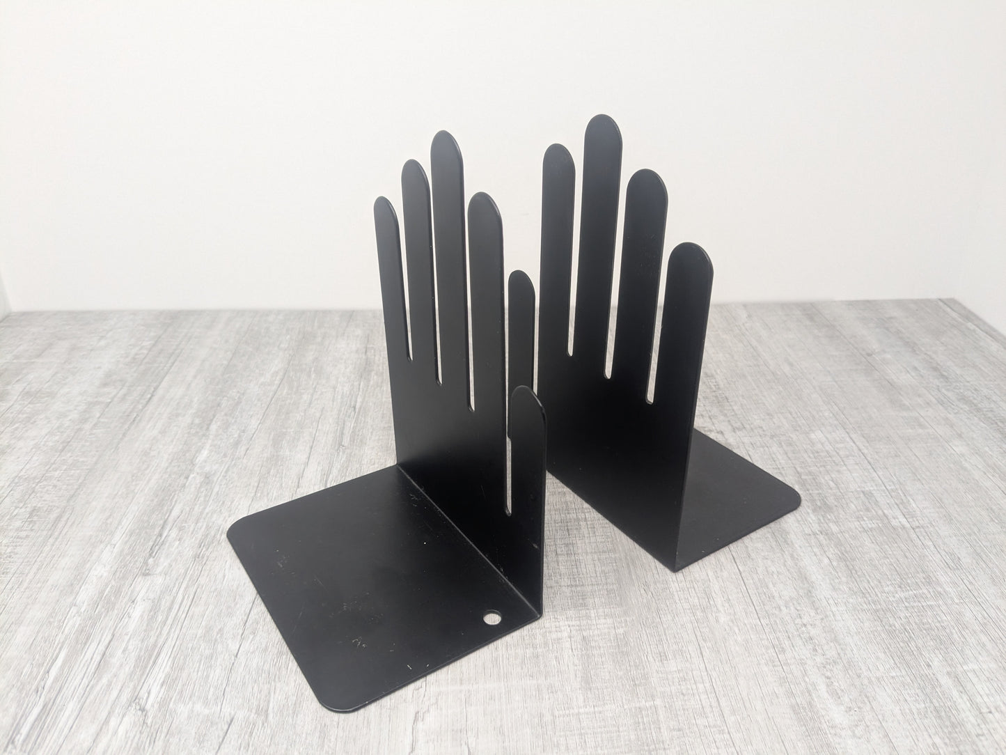 Spectrum Design Bookends | Black Hands Pop Art Bookends