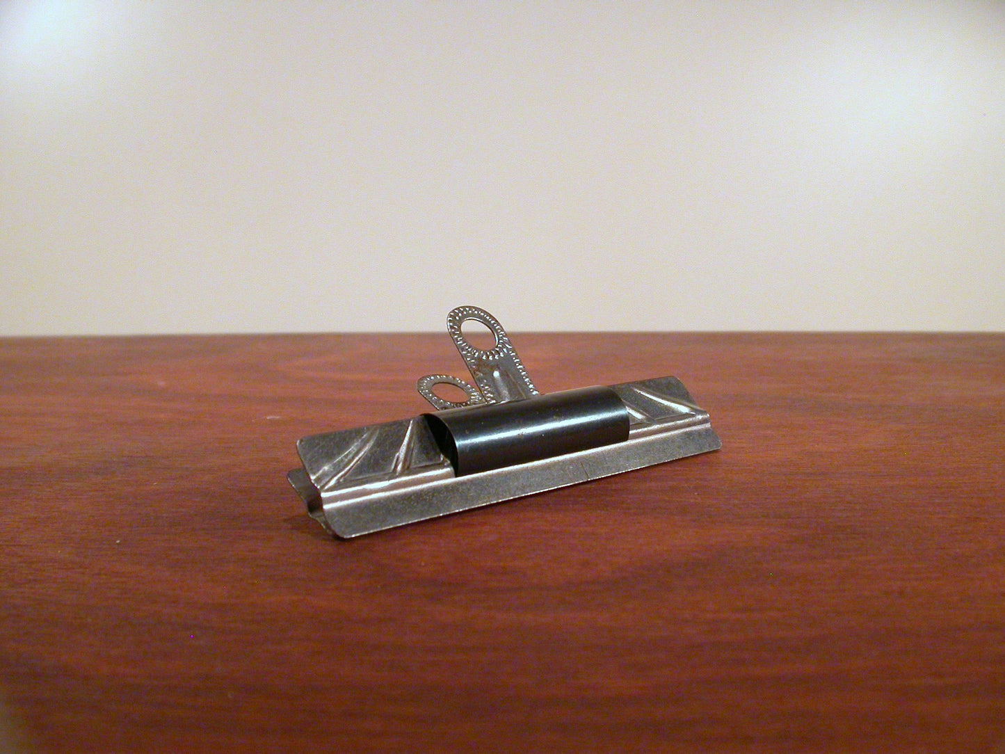 Bulldog Paperclip, Vintage Office Supply, Large Bulldog Paper Clip, 5.5" Wide