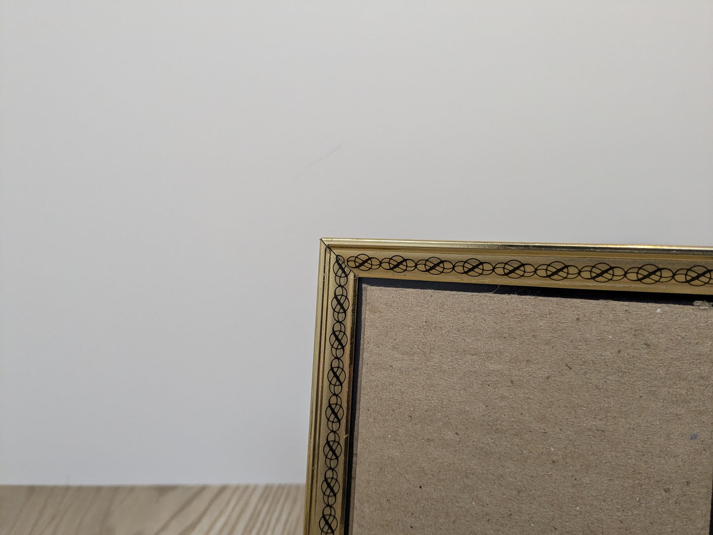 Modern Metal Picture Frame | Space Age Motif