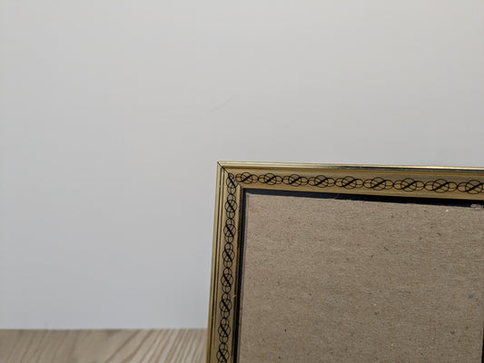 Modern Metal Picture Frame | Space Age Motif
