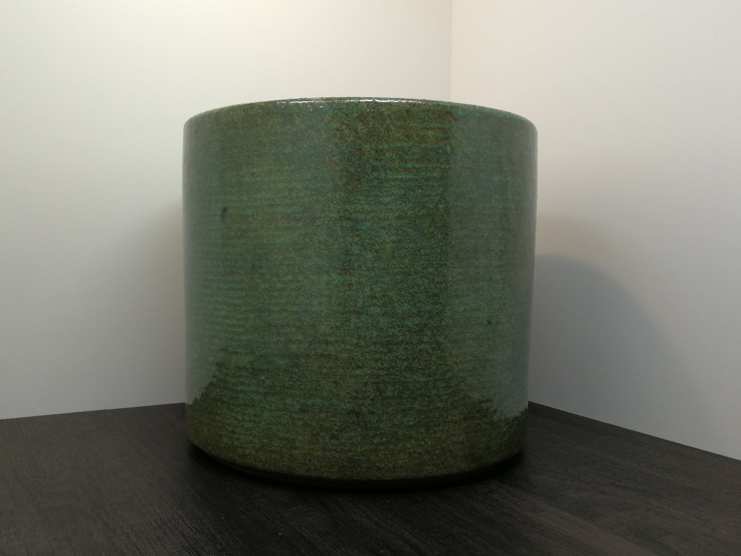 Gainey Pottery AC10 Planter | California Modern Pottery | Green Glaze