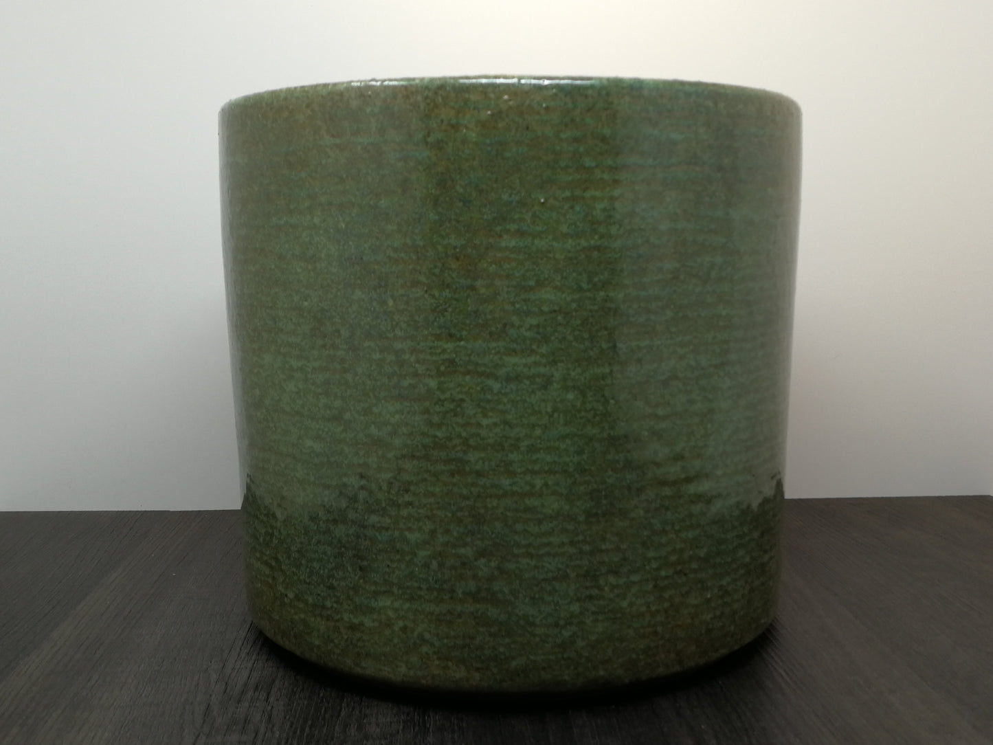 Gainey Pottery AC10 Planter | California Modern Pottery | Green Glaze