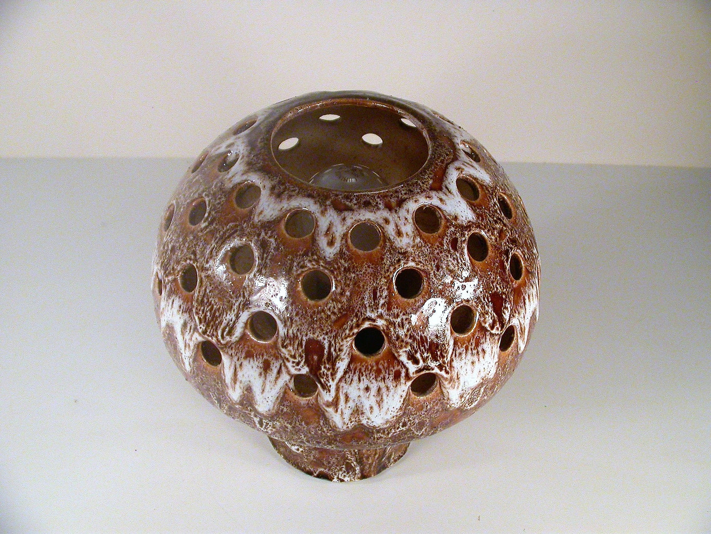 Maurice Chalvignac Drip Glaze Mushroom Lamp | Fat Lava