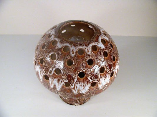 Maurice Chalvignac Drip Glaze Mushroom Lamp | Fat Lava