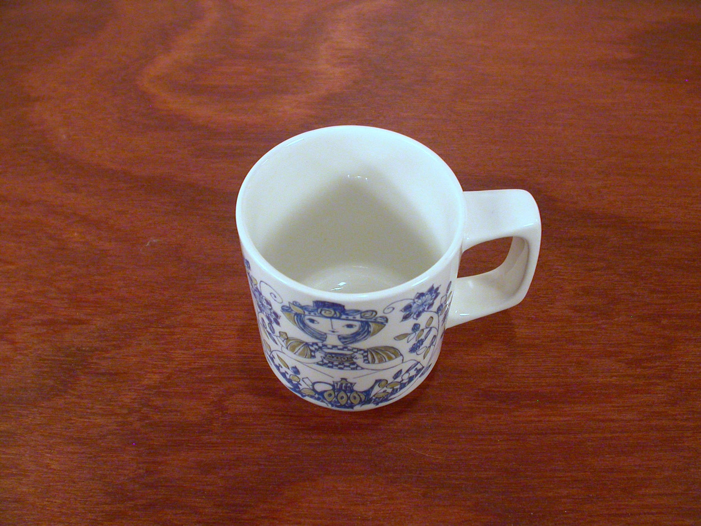 Turi Design Coffee Mug, Lotte Pattern by FF( Figgjo Flint), Dishware made in Norway