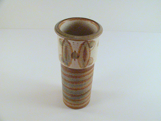 Soholm Pottery Vase | Vintage Scandinavian Pottery | Signed and Numbered Stoneware