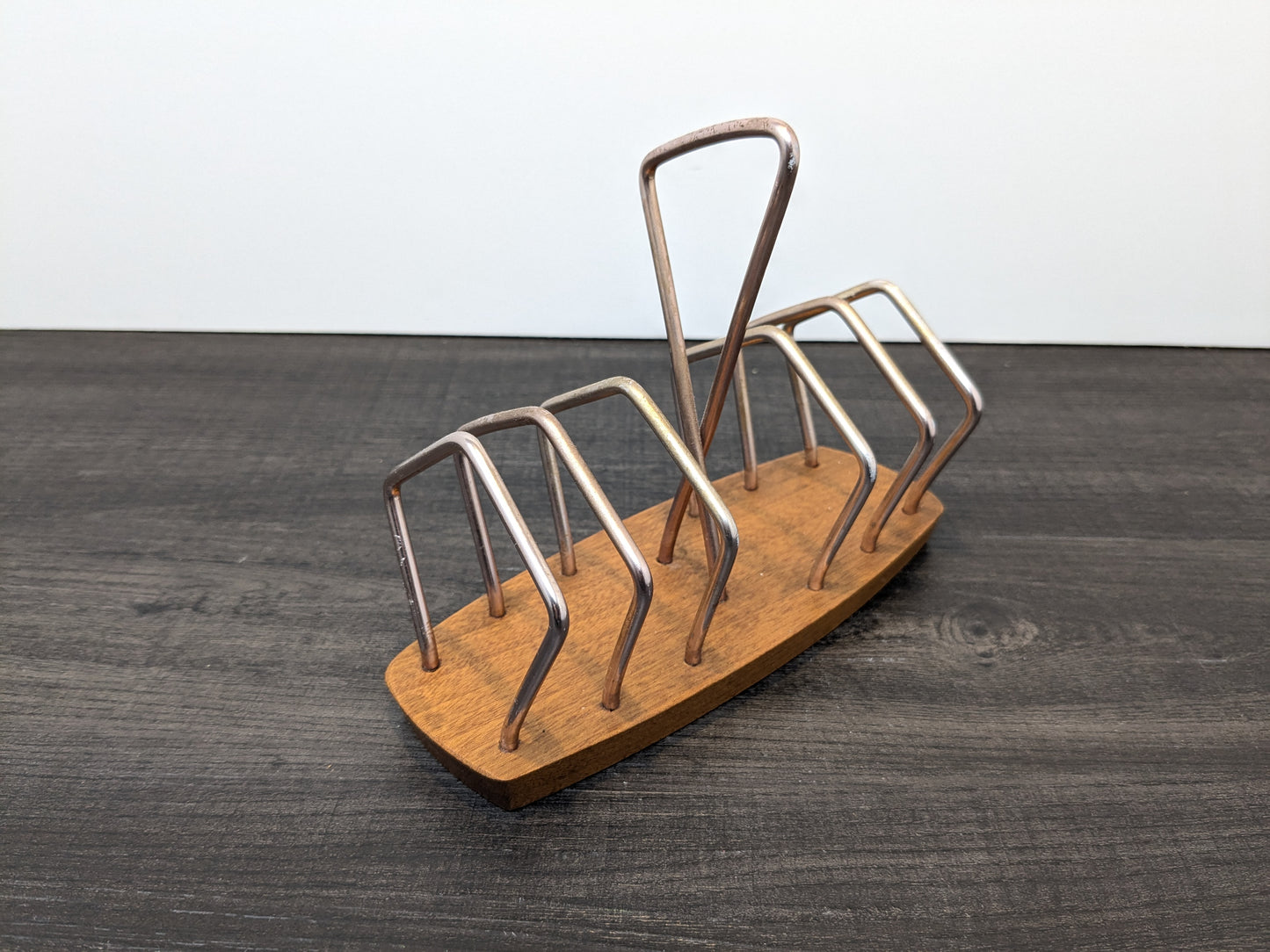 Mid Century Teak Toast Rack | Wyncraft Made in England