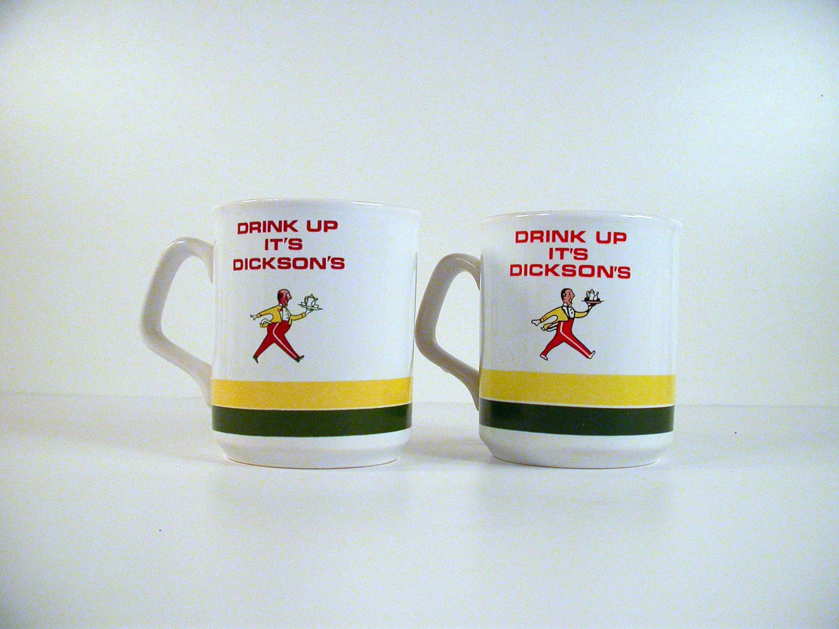 Dickson's Vintage Coffee Mugs | Vintage Vancouver Advertising