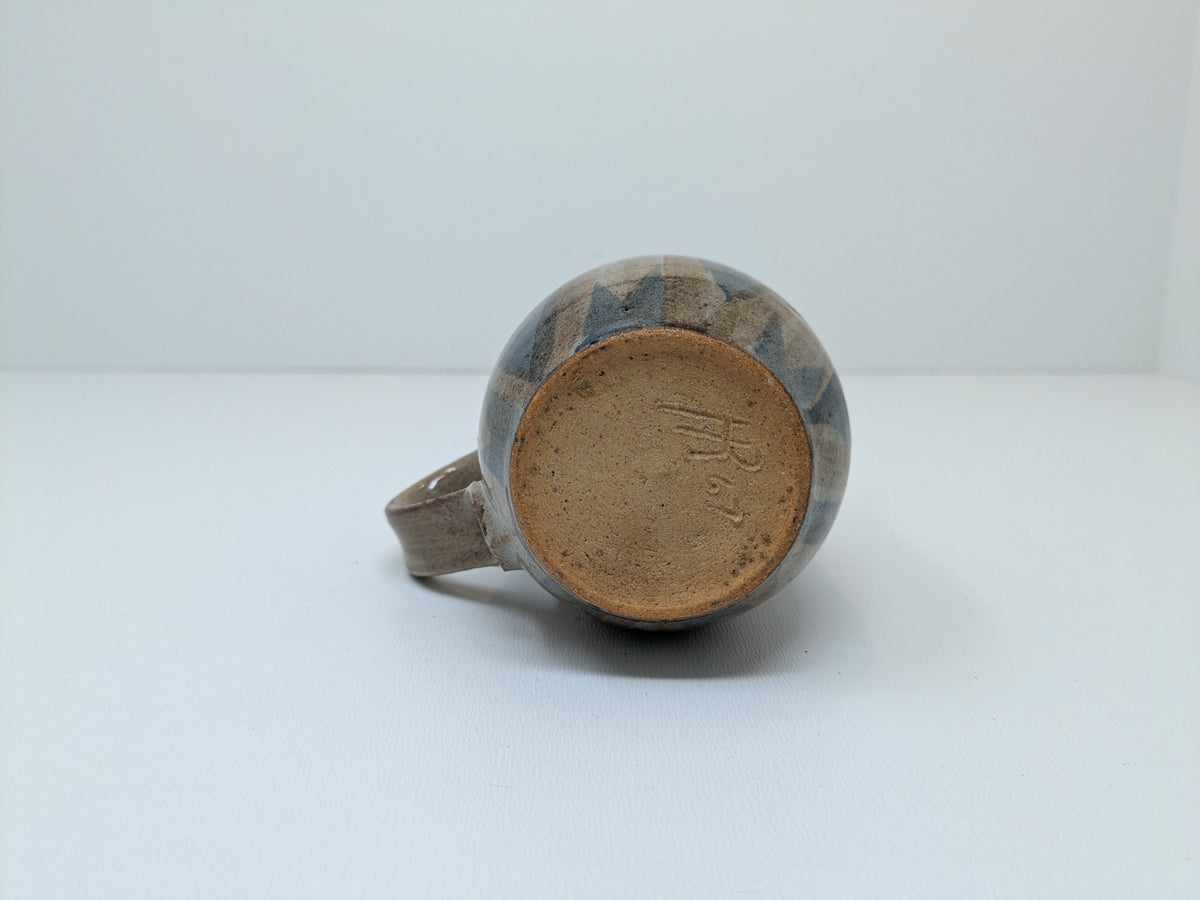 Hansen Ross Studio Pottery Mug | 1967 Fort Qu'Appelle Ceramics