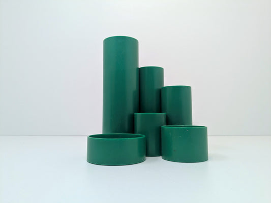 Cylinder Desk Organizer | Forest Green