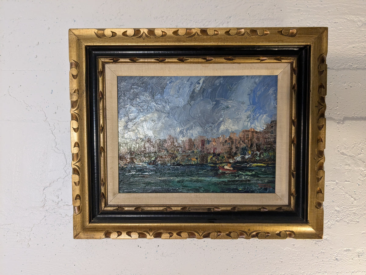 Alexander Kwartler Oil Painting | East River New York