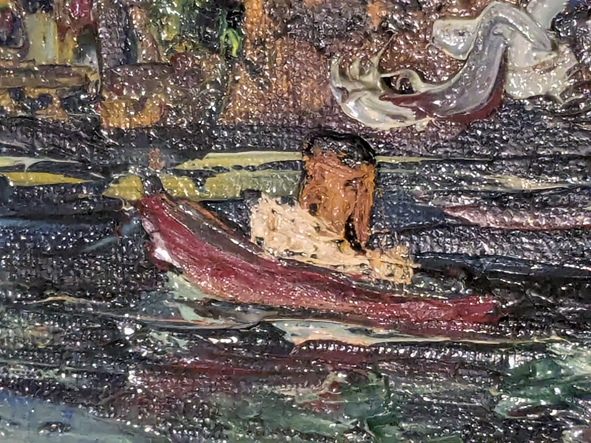 Alexander Kwartler Oil Painting | East River New York
