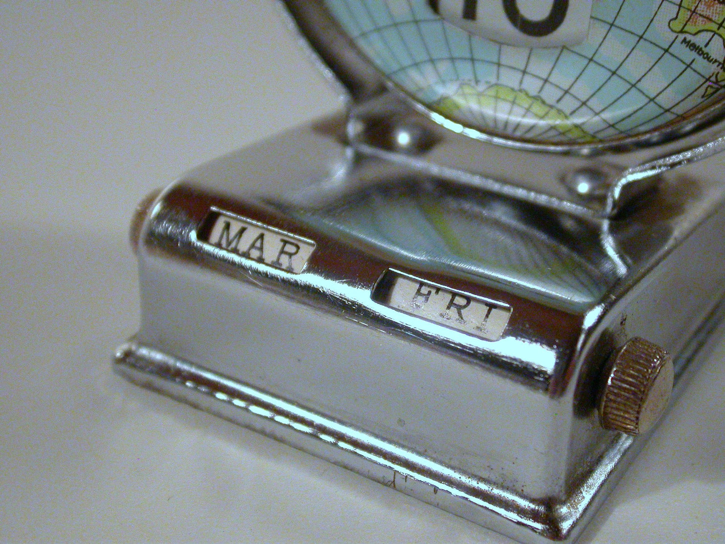 Vintage Perpetual Flip Calendar | Metal flip Calendar