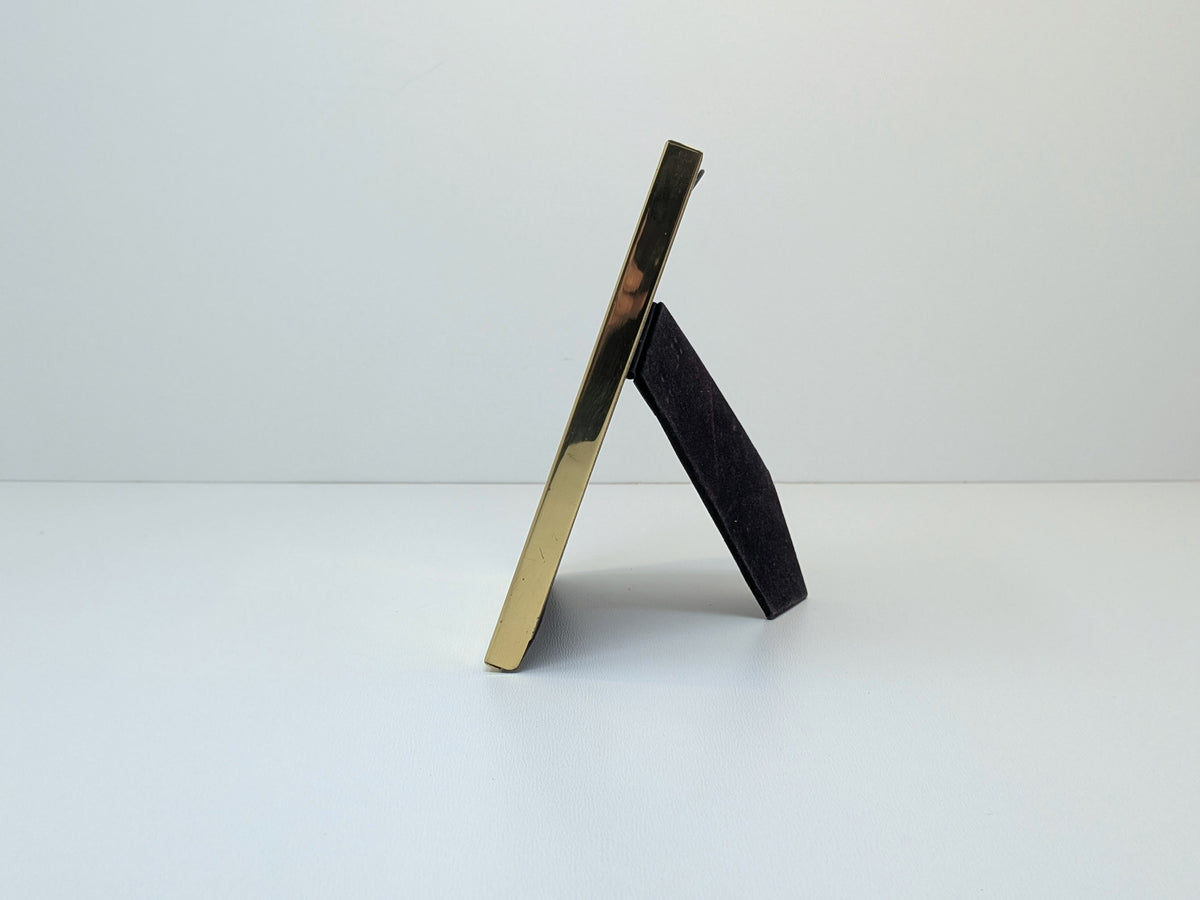 Vintage Solid Brass Minimalist Design Picture Frame