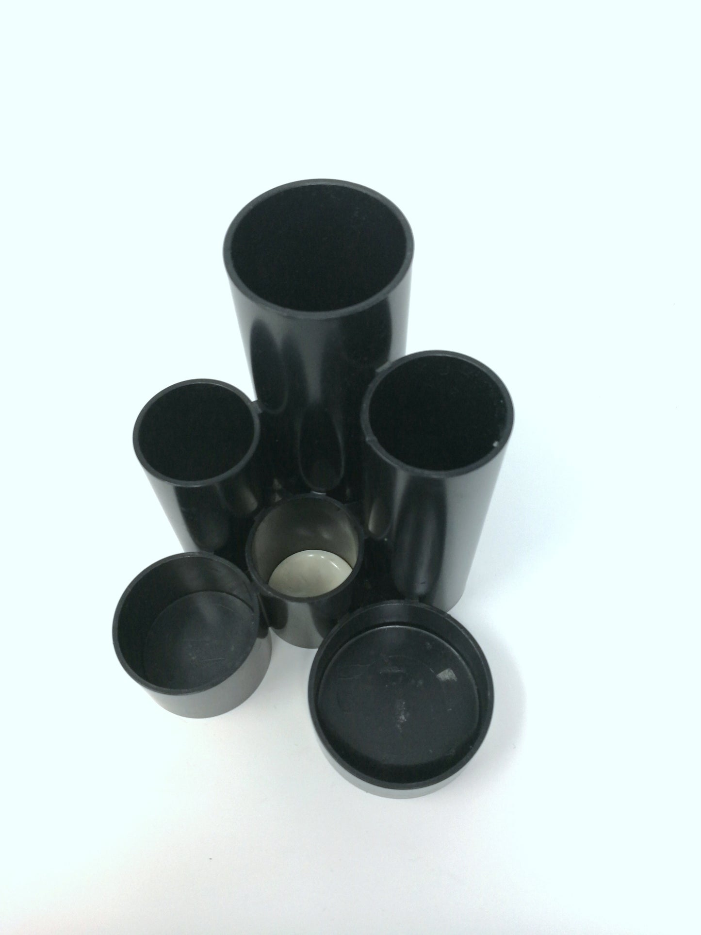 Original Tidy Tubs Desk Organizer | Solid Black | Platignum Tidy Tubs made in England