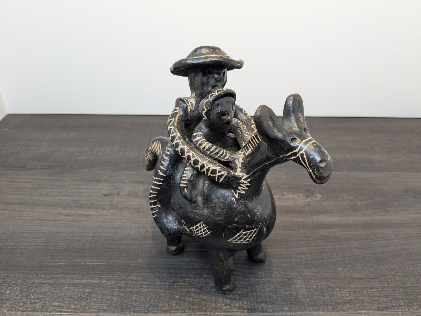 Práxedes Caro Quinchamali Pottery Chile| 20th Century Mestizo Traditional Chilean Decorative Pottery