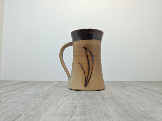 Salt Glazed Robert Bauer Mug | Vancouver Island Studio Pottery