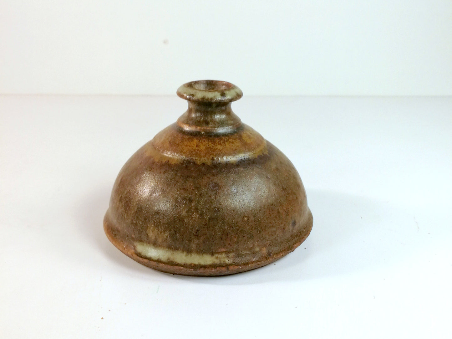 Roy Holmberg Studio  Pottery Stoneware Vase, Natural Color Palette