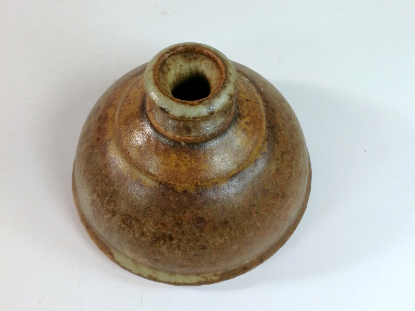 Roy Holmberg Studio  Pottery Stoneware Vase, Natural Color Palette