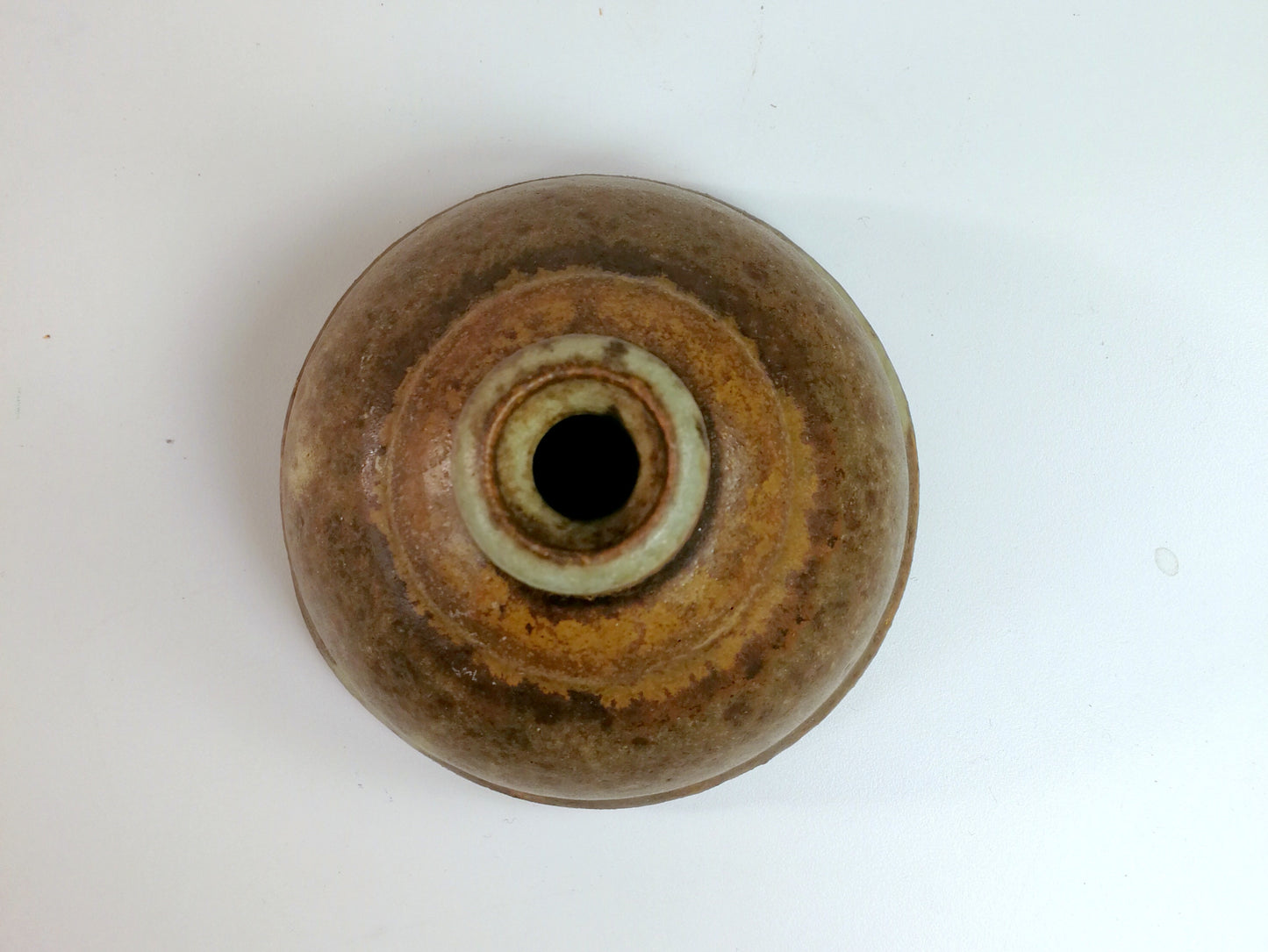 Roy Holmberg Studio  Pottery Stoneware Vase, Natural Color Palette