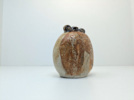 Ruth Porter Studio Pottery Vase | Classical Amphora Design