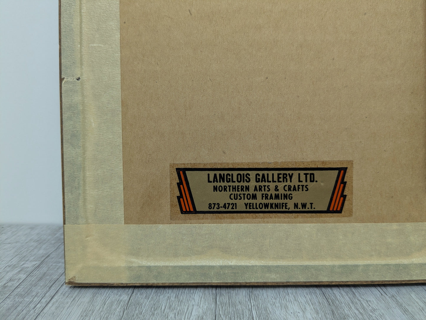 Framed Print by Pitaloosie Saila | Vintage Indigenous Art Card Print