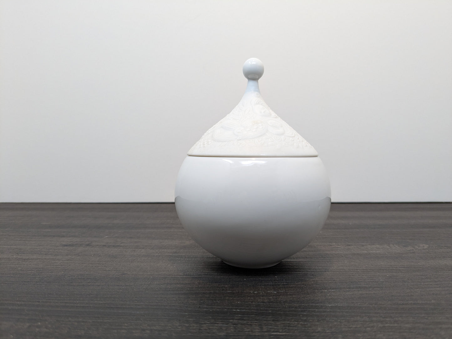 Bjørn Wiinblad Porcelain Lidded Jar | " The Magic Flute" Pattern for Rosenthal Germany