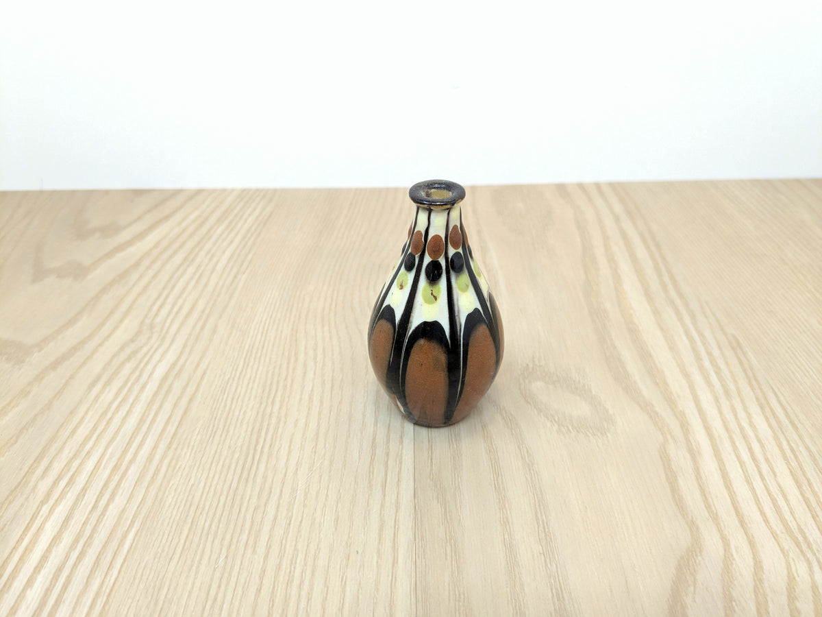 Herman Kähler Bud Vase | Denmark Art Deco Ceramic Vase