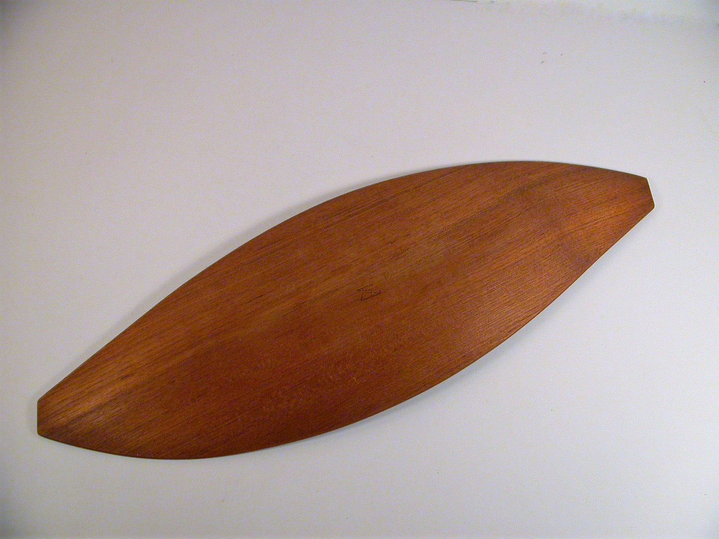 Shigemichi Aomine Teak Tray, National Arts Council Japan, Mid Century Modern Teak Tray