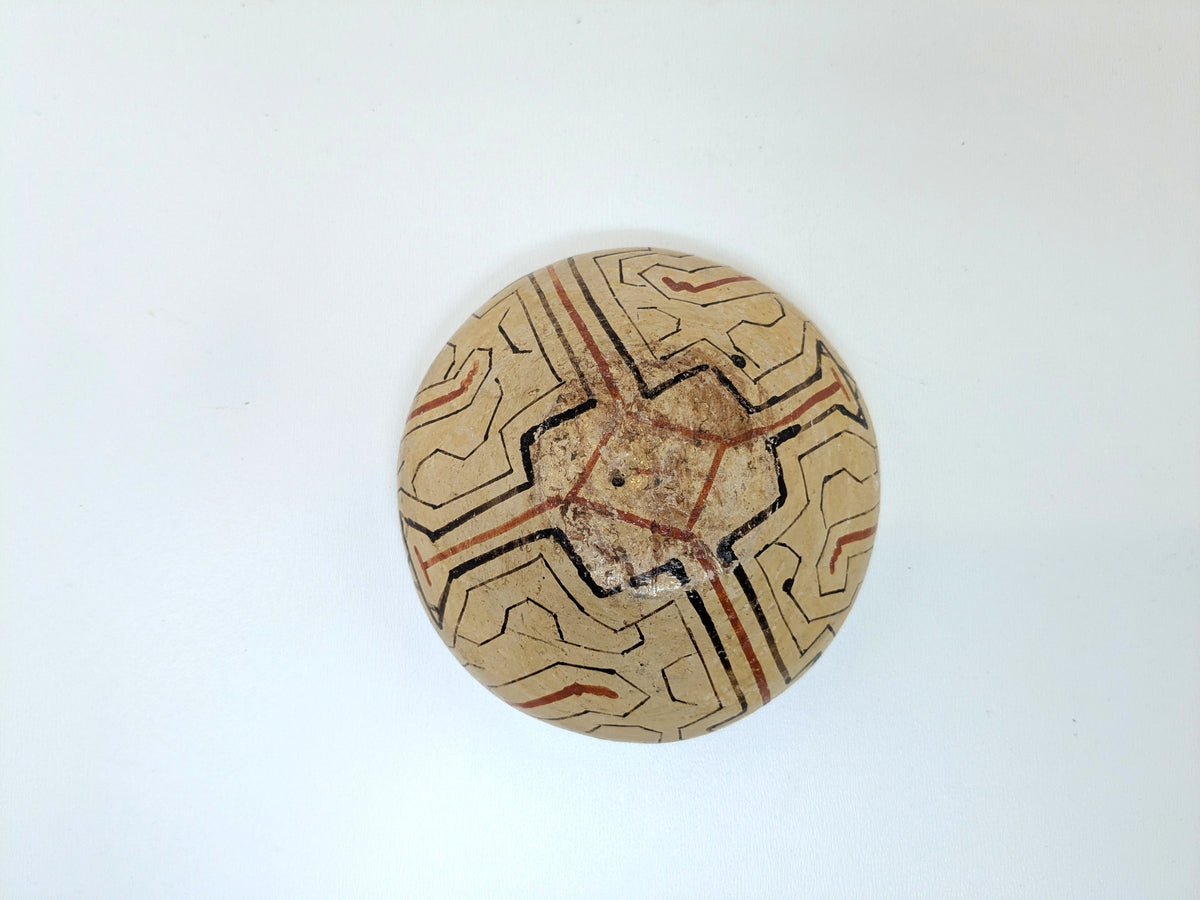 Shipibo-Conibo Polychrome Pottery Bowl | Vintage Peruvian Indigenous Pottery | 1930's-40's