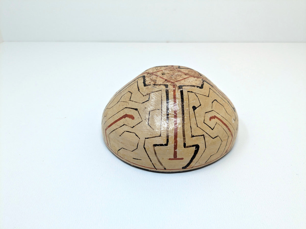 Shipibo-Conibo Polychrome Pottery Bowl | Vintage Peruvian Indigenous Pottery | 1930's-40's