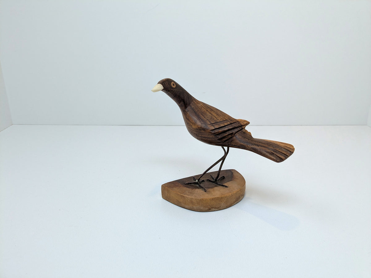Hand Carved Wood Bird Figure | Salta Argentina