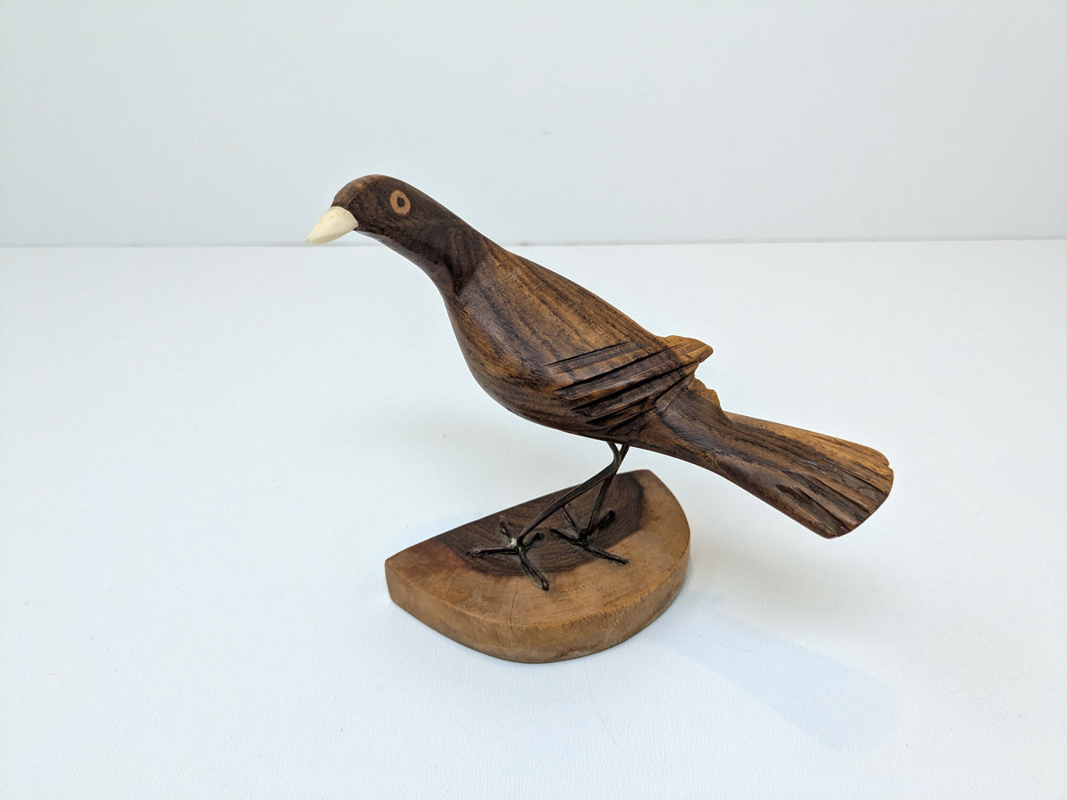 Hand Carved Wood Bird Figure | Salta Argentina