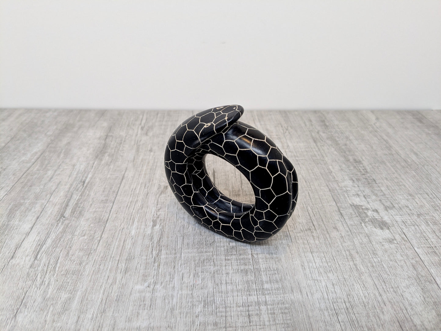 TABAKA / KE Vintage Soapstone Napkin Rings | Safari Animals