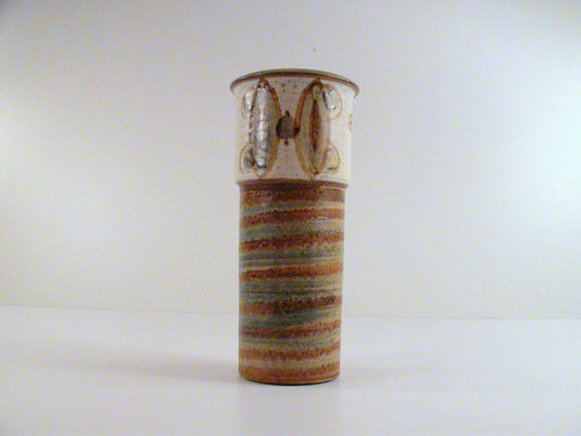 Soholm Pottery Vase | Vintage Scandinavian Pottery | Signed and Numbered Stoneware