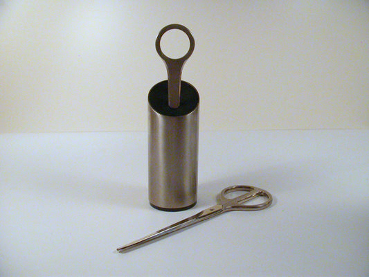 Lerche Solingen Letter Opener and Scissors, Vintage, Mid Century Minimalist Design | Made in Germany Desk Set