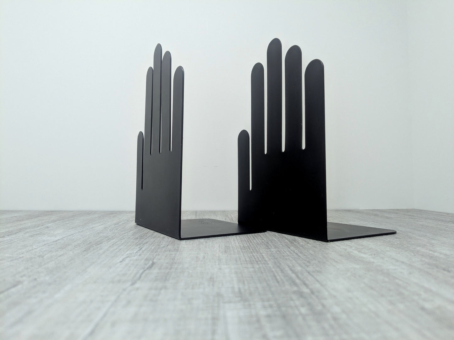 Spectrum Design Bookends | Black Hands Pop Art Bookends