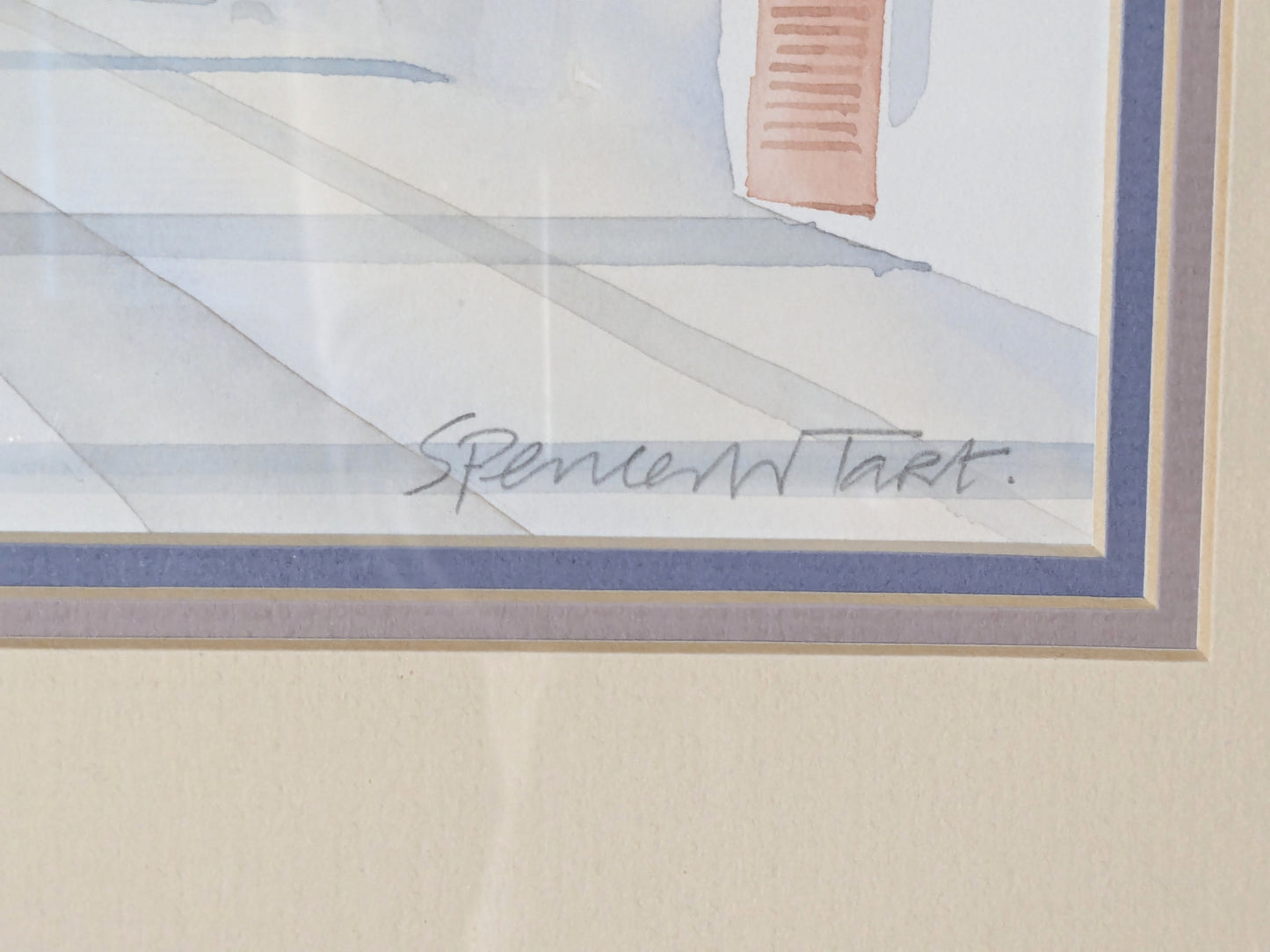 Spencer Tart Original Watercolour | Jeddah Historic City
