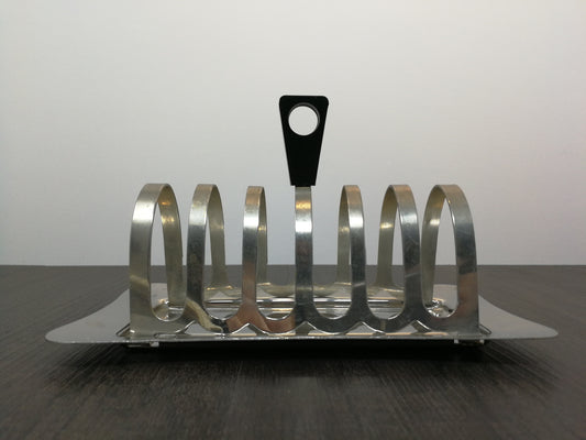 Art Deco Bakelite and Stainless Steel Toast Rack
