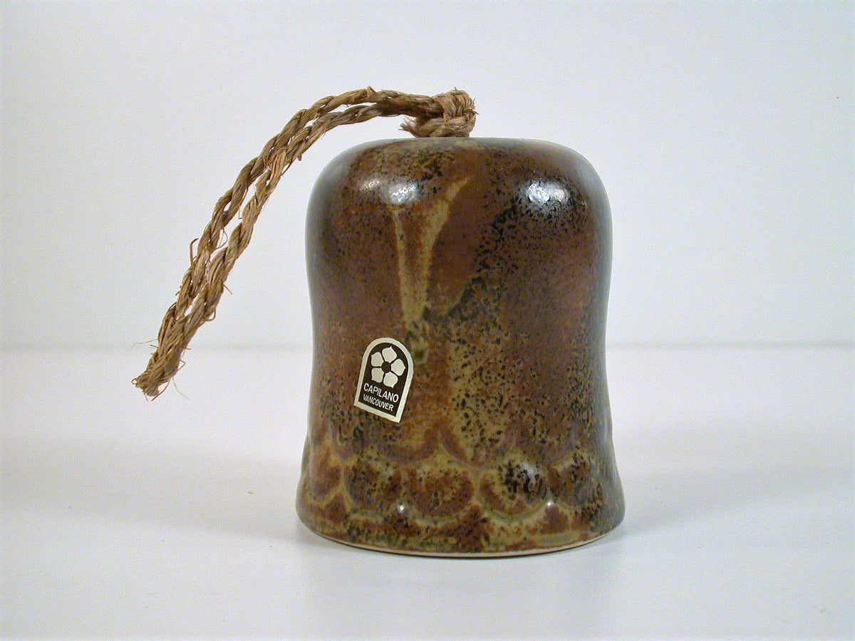 Vintage Owl Chime | Pottery Wind Chime | Mid Century Pottery Owl Bell
