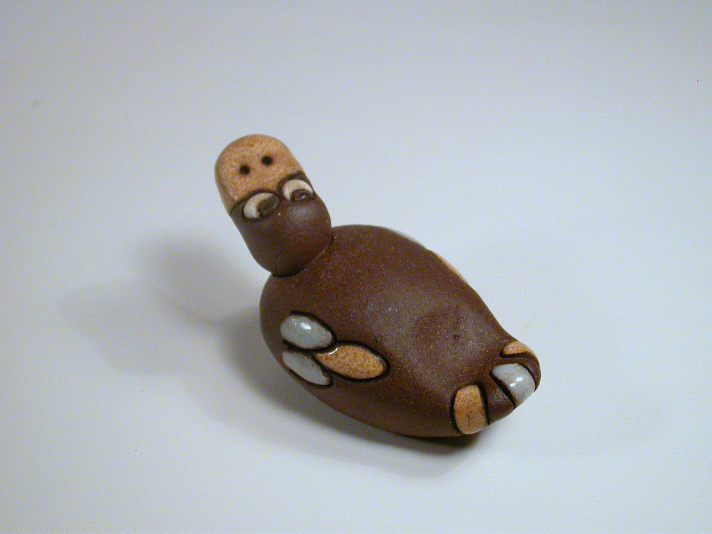 Marianne Suda Vintage Duck Figurine, Studio Pottery Duck Canada 1970's