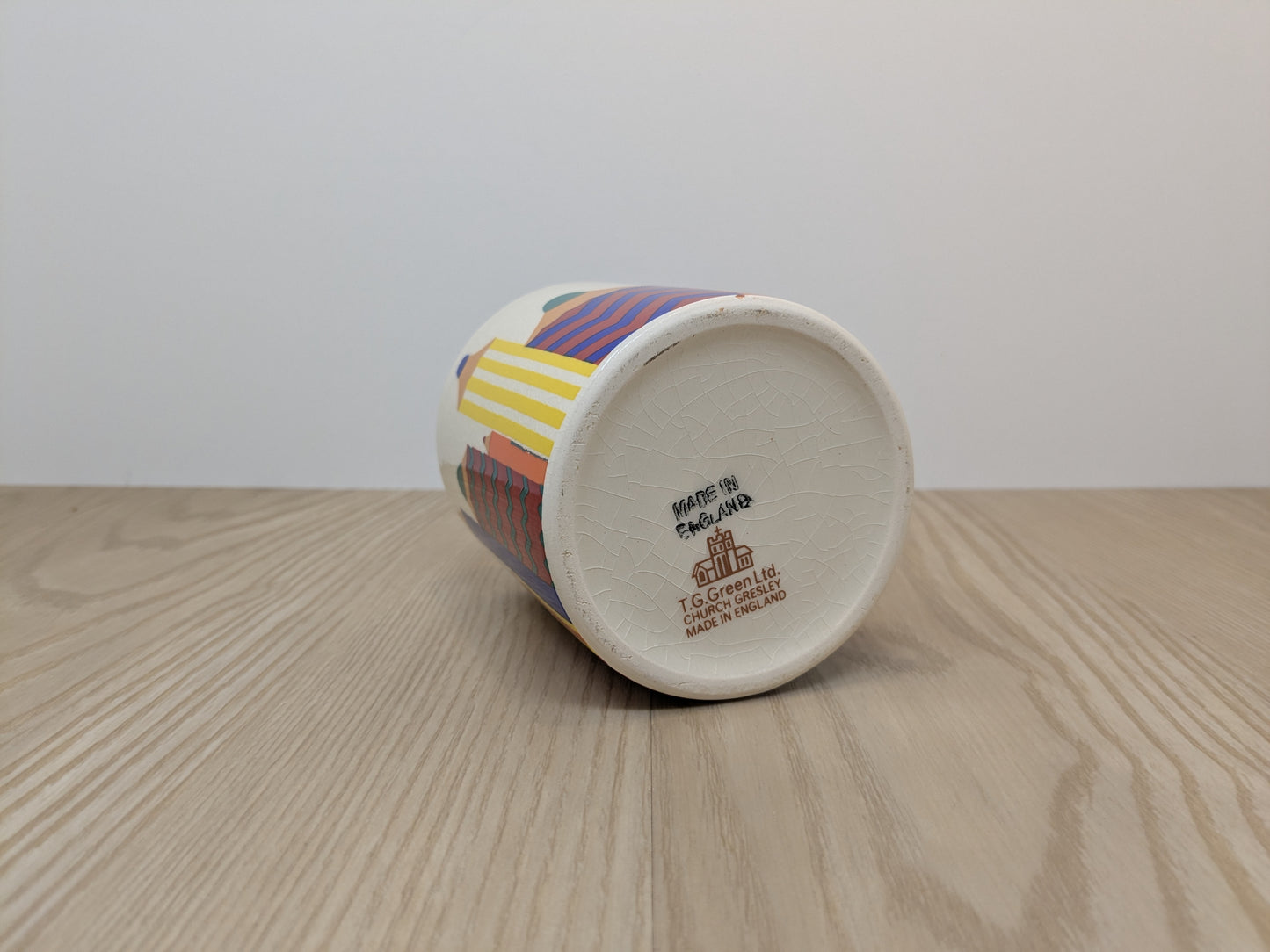 TG Green Pencil Holder | Catch Can | Mid Mod | Mid Century Office