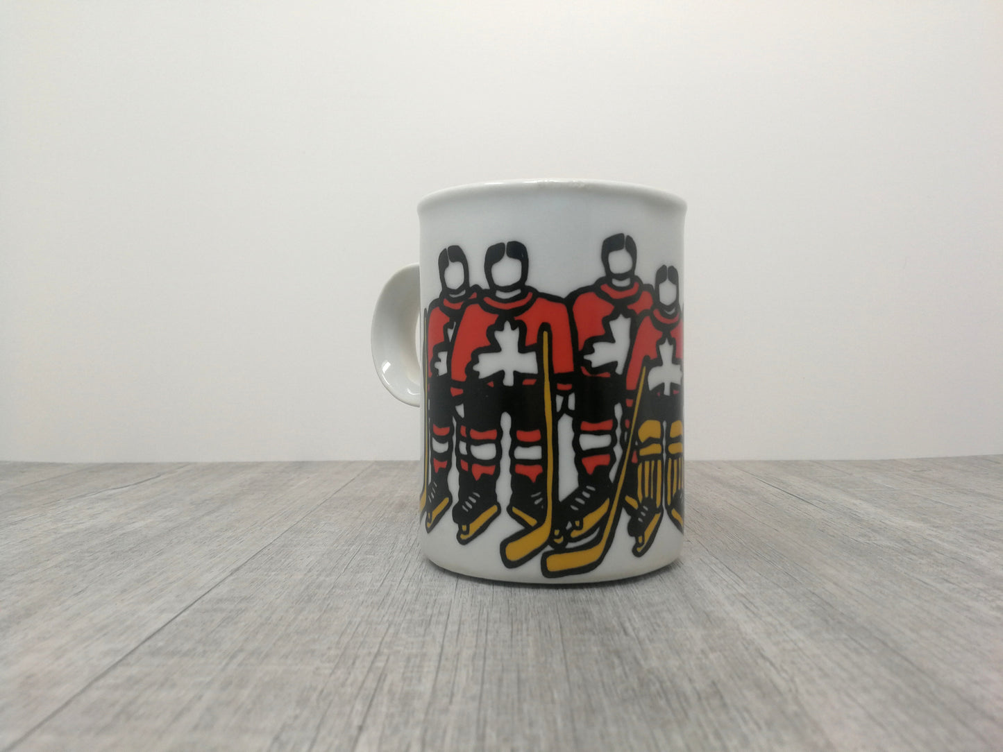 Mark Tetro Hockey Mug | 1980's Stylized Graphics | Have your Coffee with a few Extra Shots