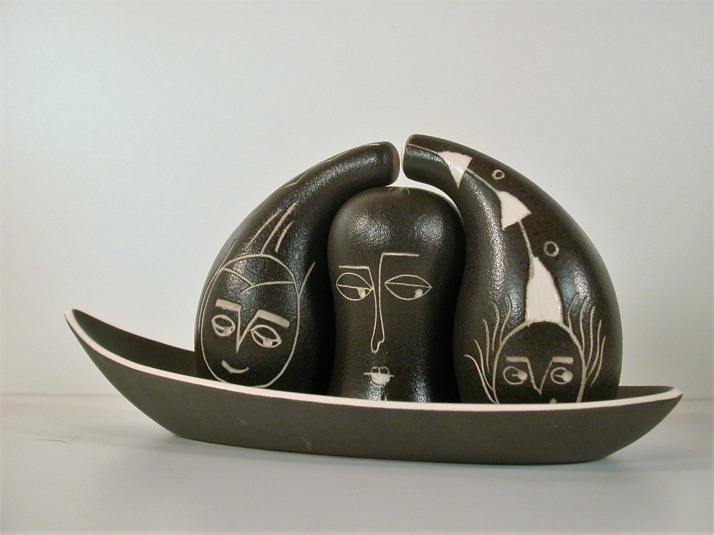 Vintage Tibor Reich | Denby Tigo-Ware from the 1950's Sculptural Modernist Styling