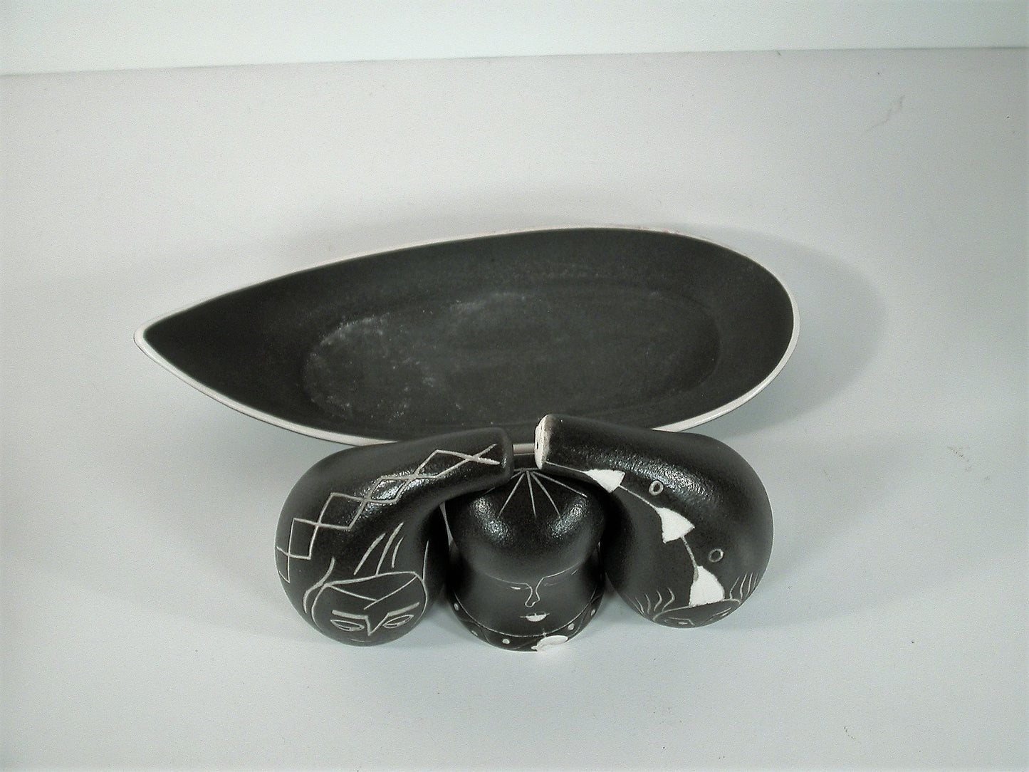 Vintage Tibor Reich | Denby Tigo-Ware from the 1950's Sculptural Modernist Styling