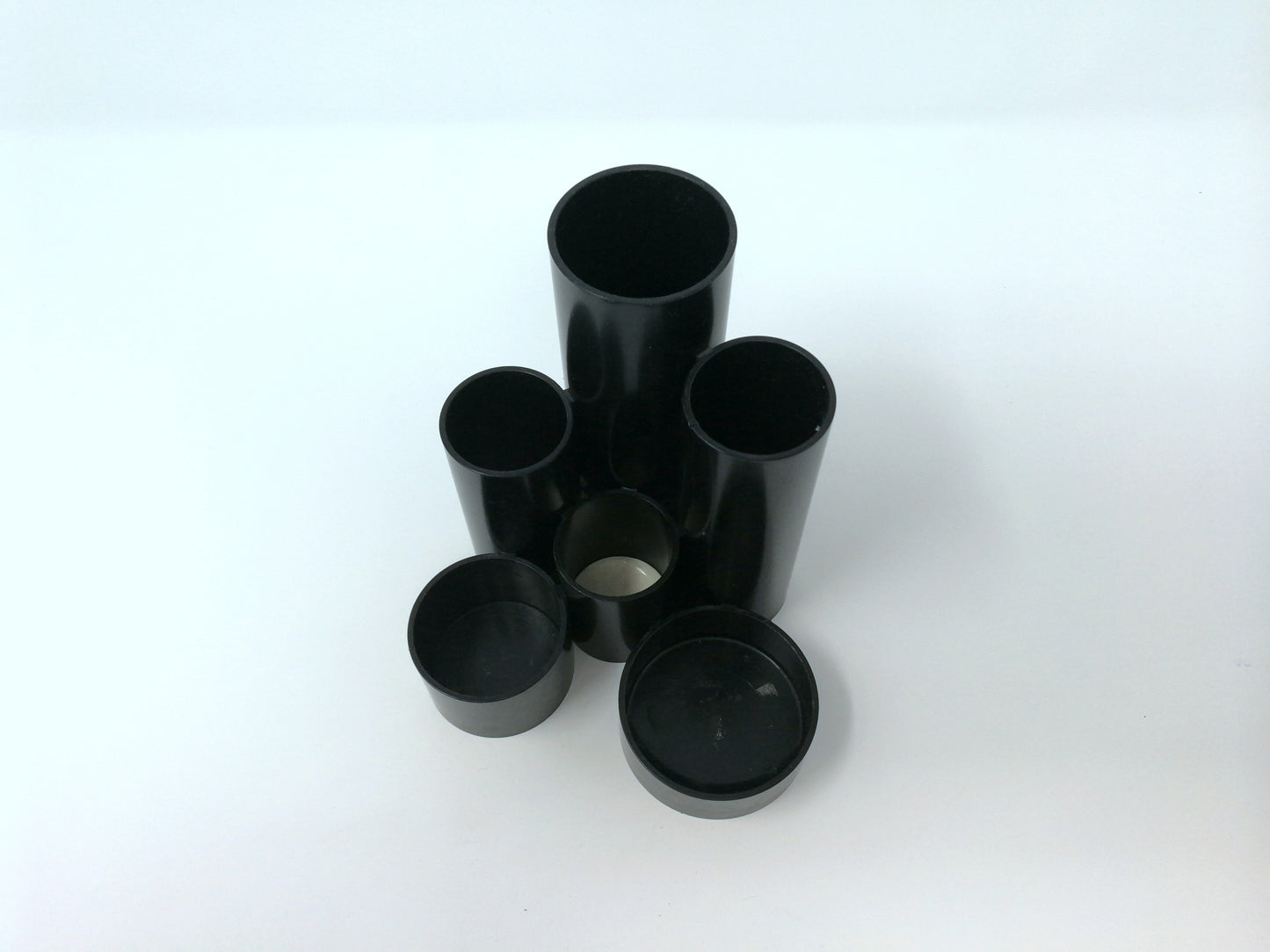 Original Tidy Tubs Desk Organizer | Solid Black | Platignum Tidy Tubs made in England