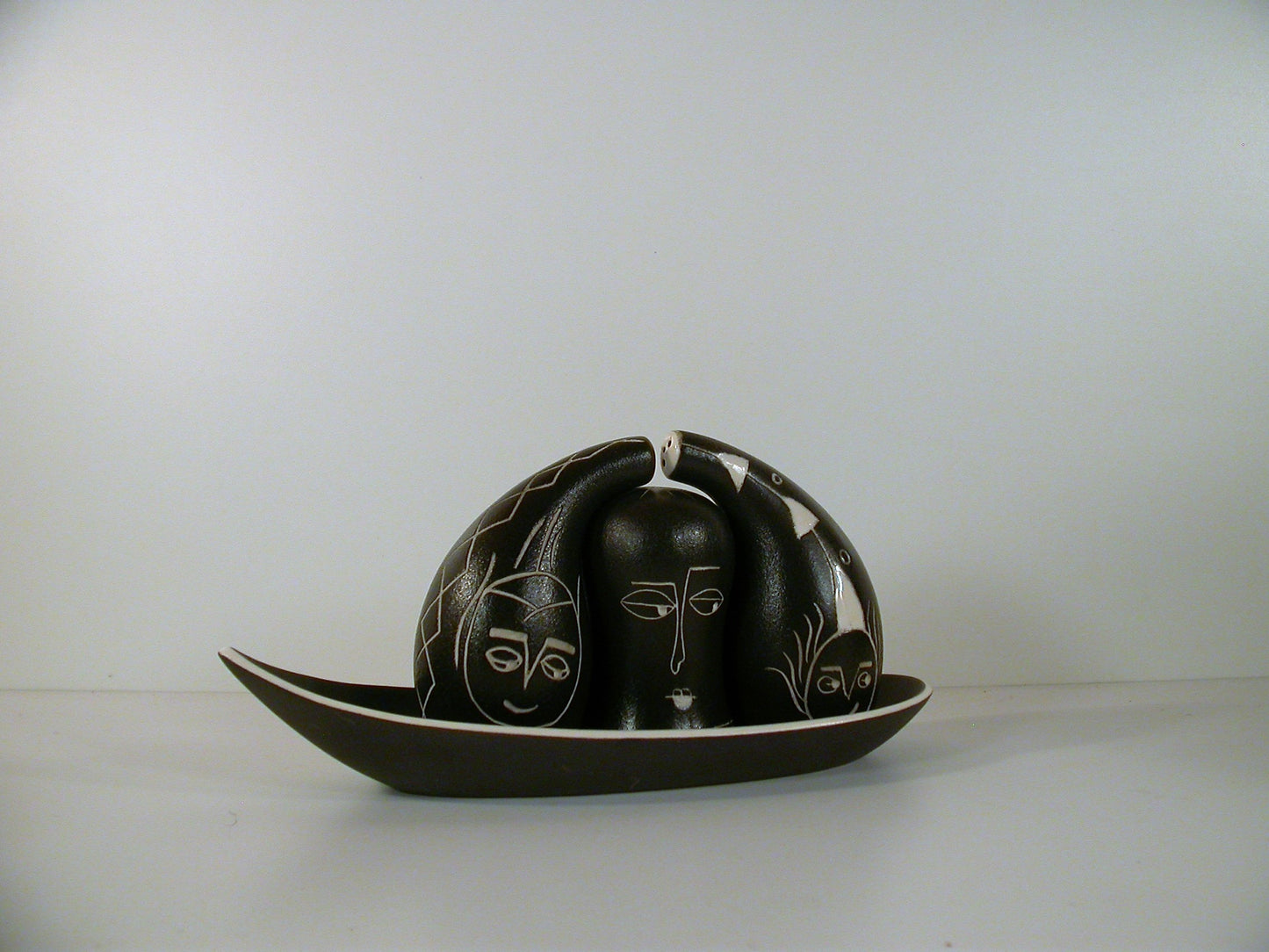 Vintage Tibor Reich | Denby Tigo-Ware from the 1950's Sculptural Modernist Styling